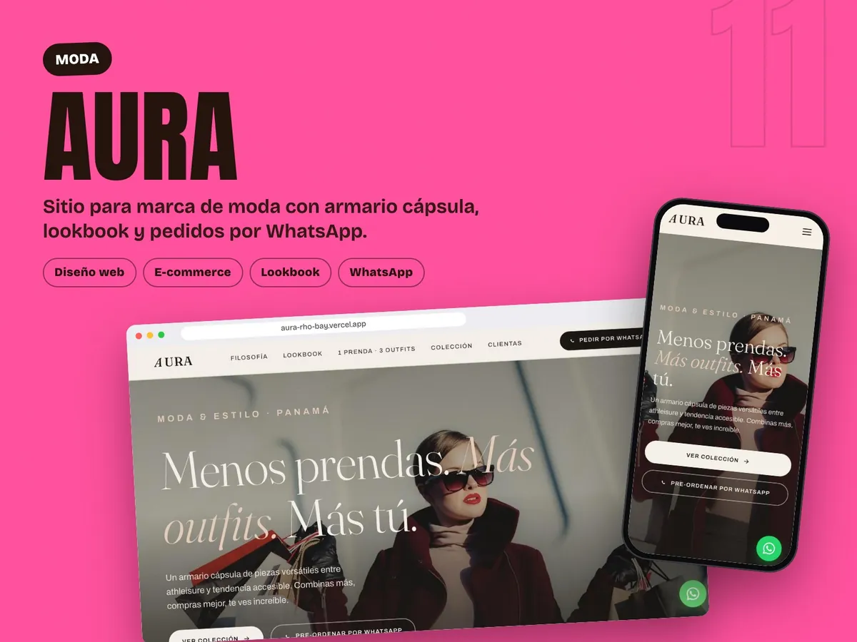 AURA · moda y armario cápsula